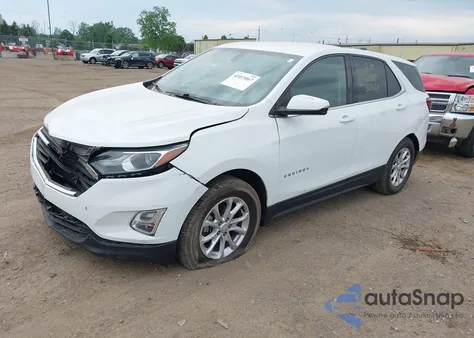2018 Chevrolet Equinox Lt из США, поврежденный, VIN 3GNAXJEV7JS565664